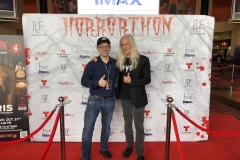 Horrorthon Creator Damir Catic and Director Mick Garris