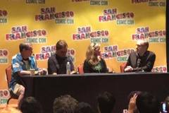 Rodger Bumpass, Nolan North, Veronica Taylor and Craig at SF Comic Con