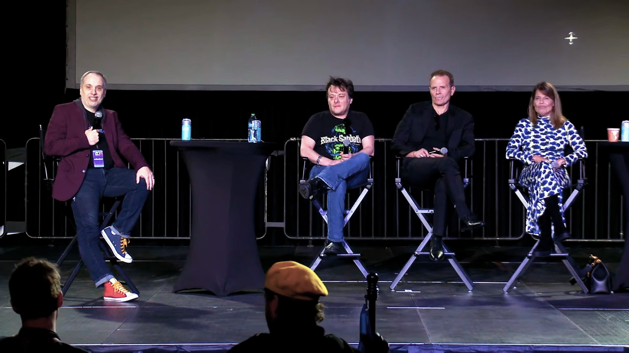 Linda Hamilton, Michael Biehn and Edward Furlong – FanX 2024